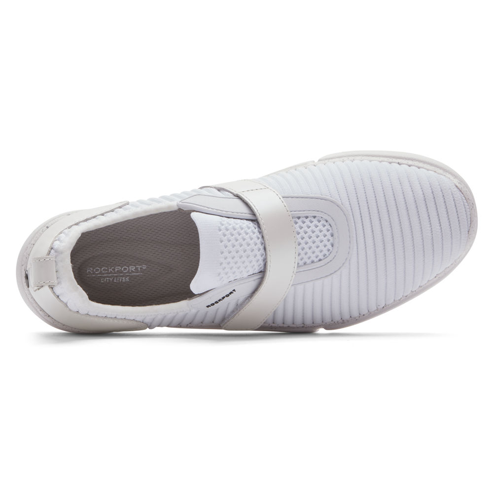 Tenis Rockport Mulher Branco - R-Evolution Instep Strap - 68457CTWD